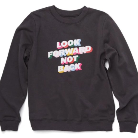 ban.do 'Look Forward' Grey Crewneck Sweatshirt - Picture 8 of 8